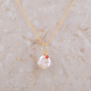 Pendant 14k coral cove
