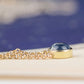 ketting 14k sapphire night