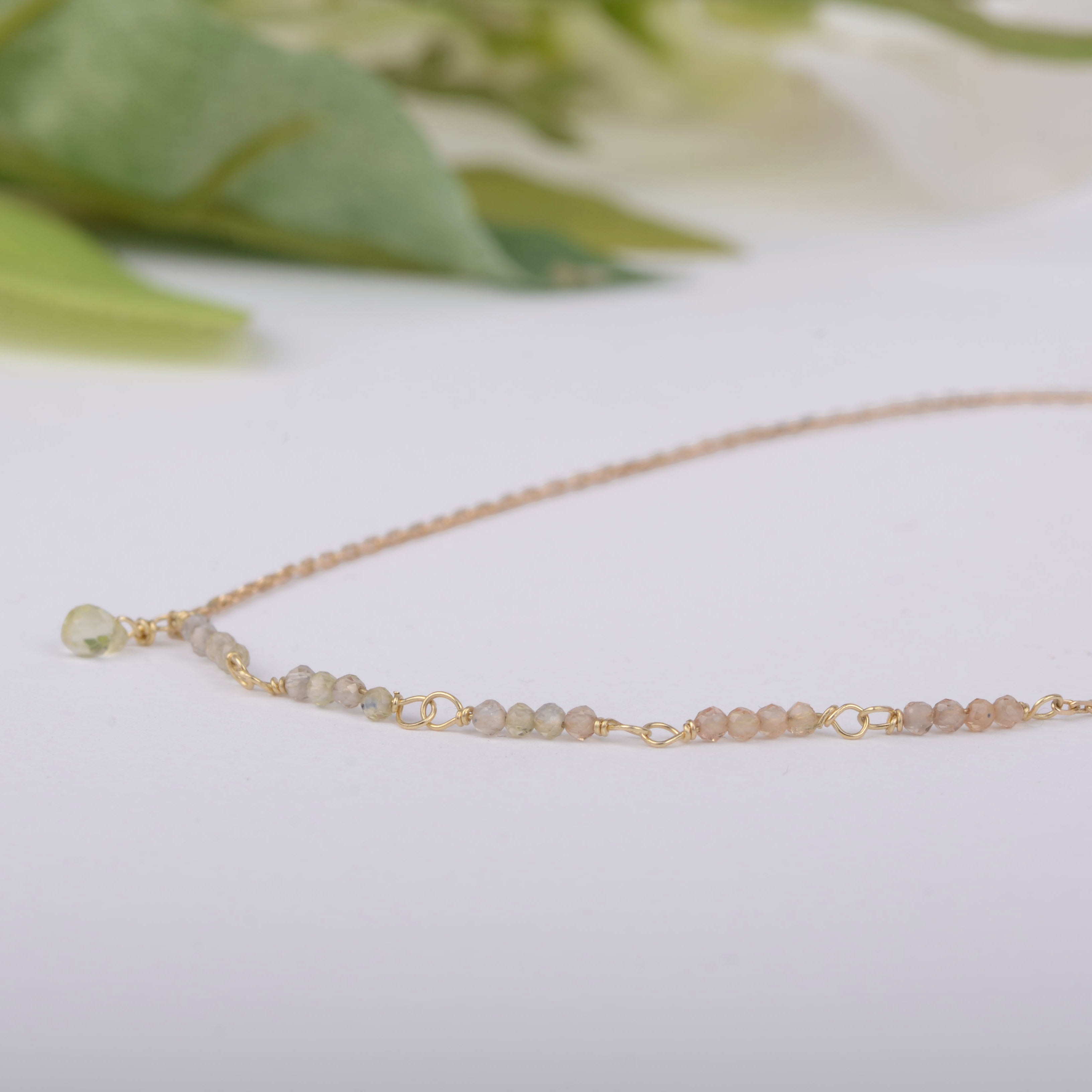 ketting 14k golden hour