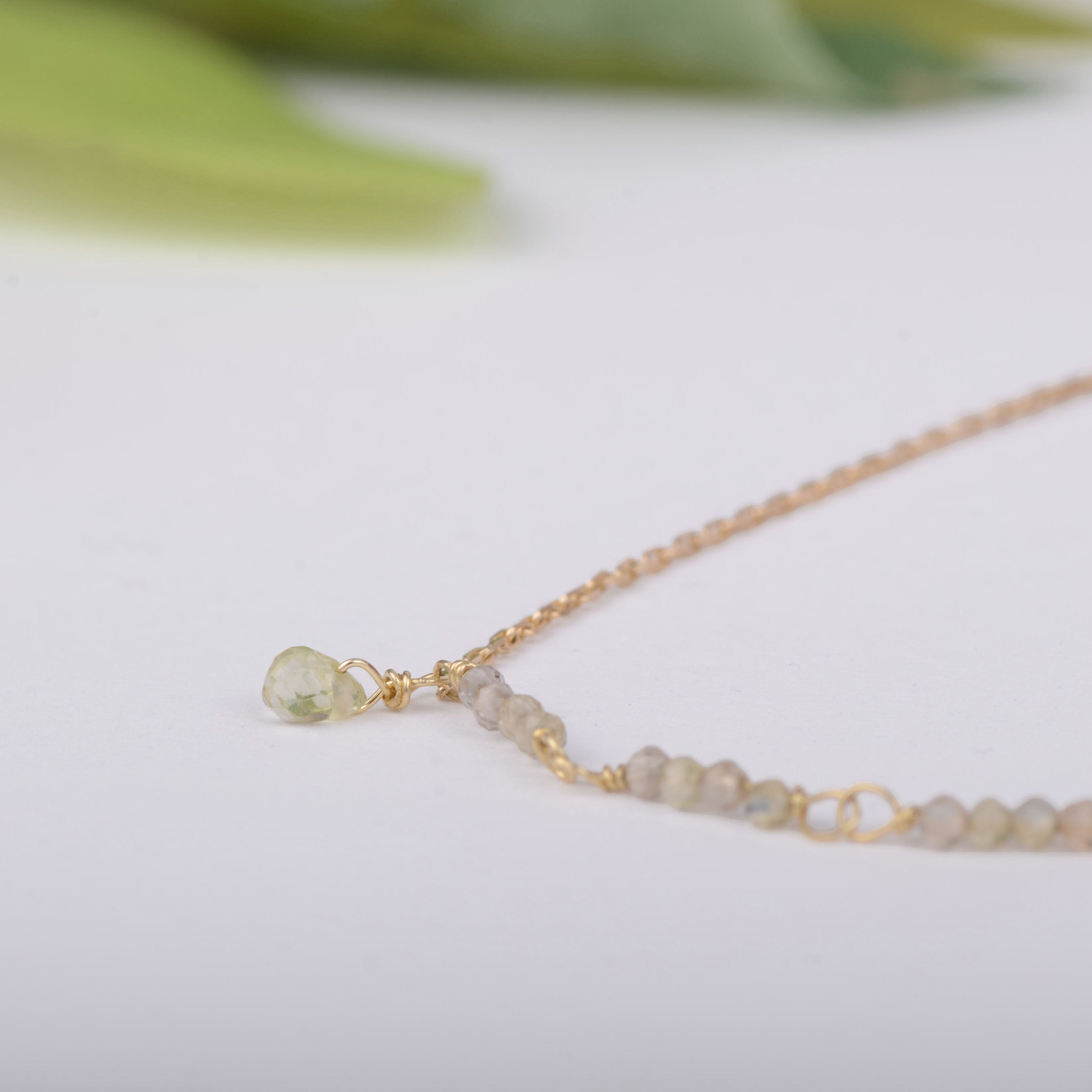 ketting 14k golden hour