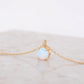 Ketting 14k opal Gem