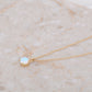 Ketting 14k opal Gem