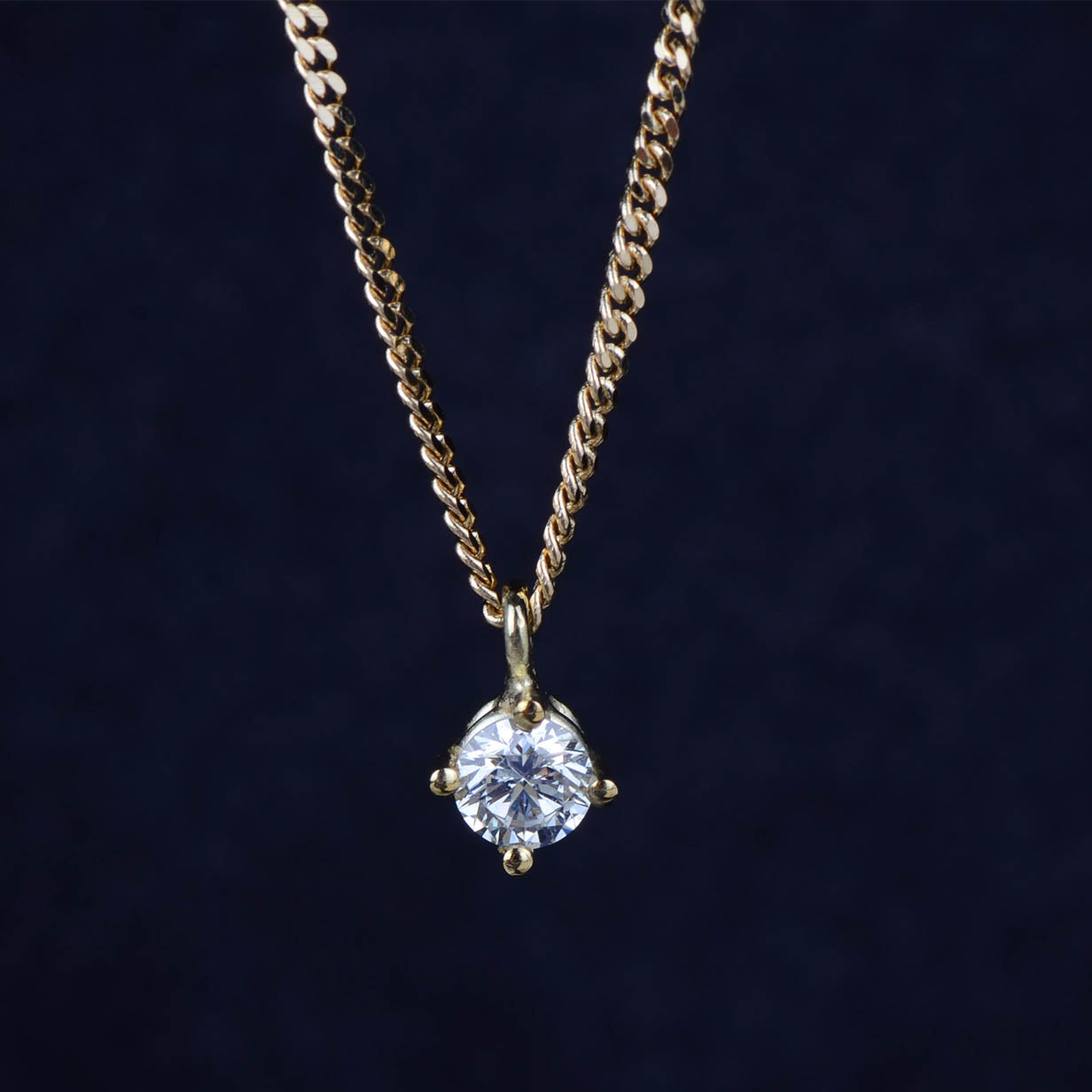 ketting 14k pure diamond