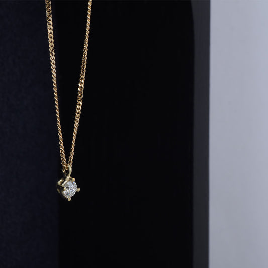 Necklace 14k pure diamond