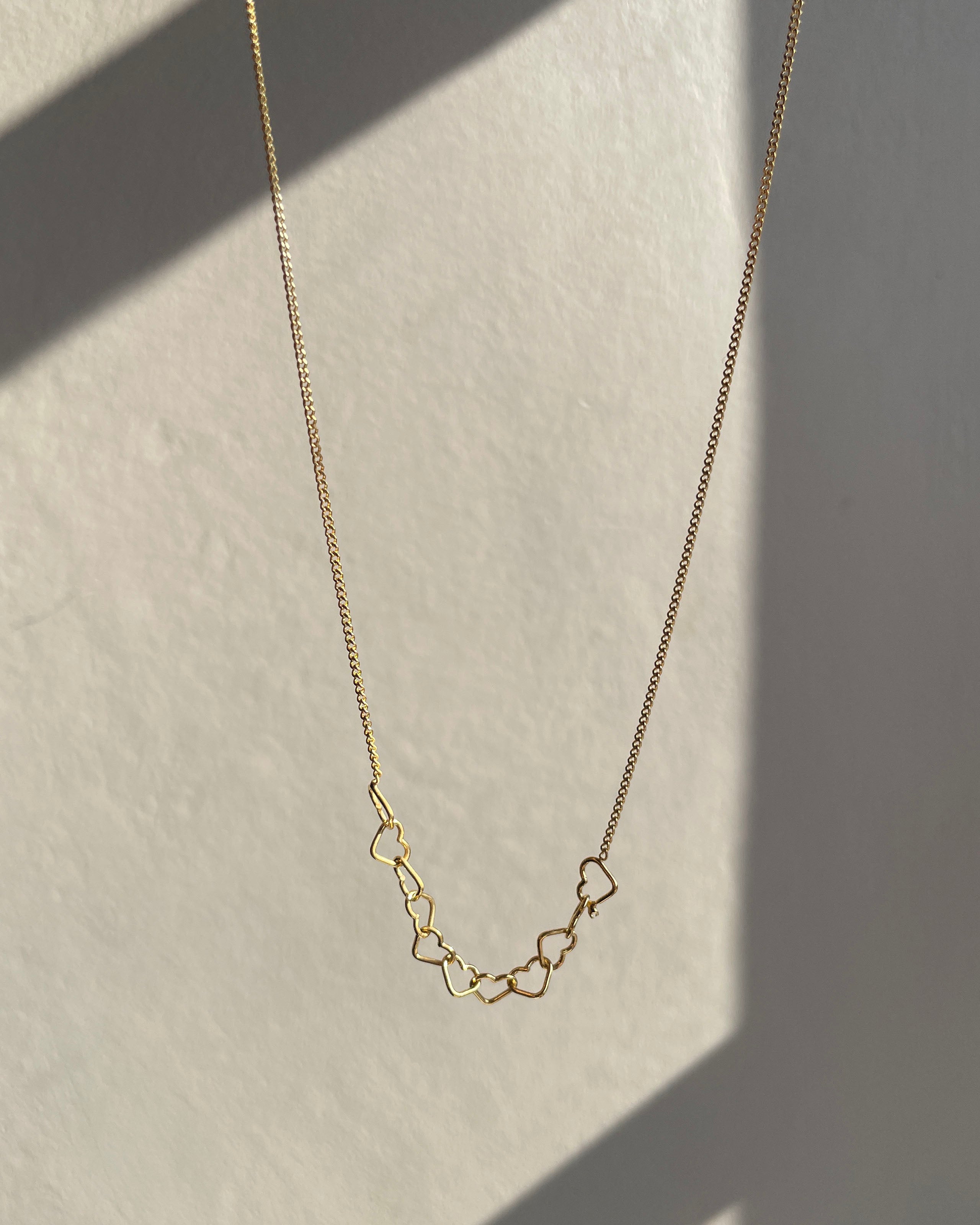 Ketting heart on fire