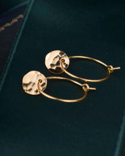 Oorbellen bubbles hoop small