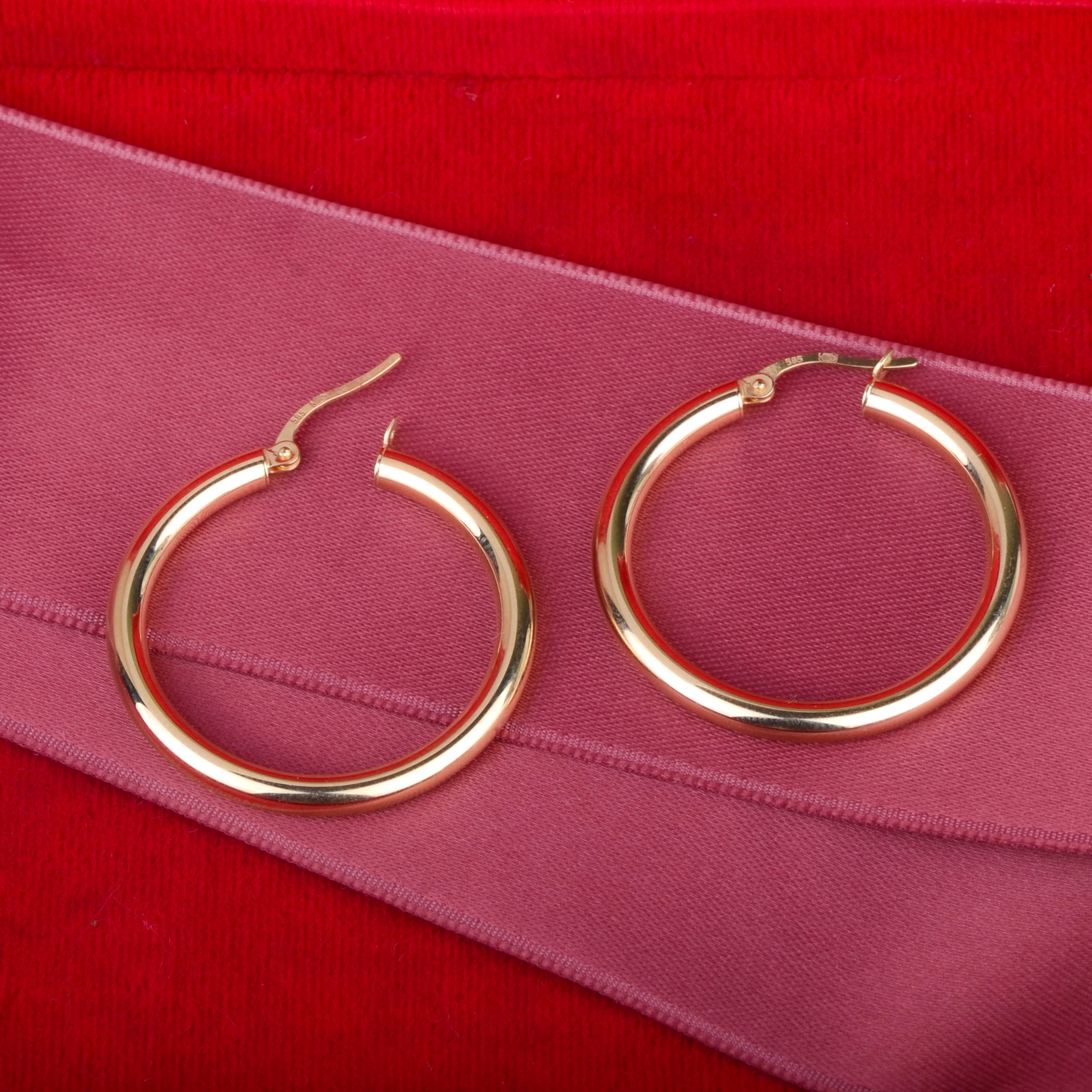 Earrings 14k notre dame