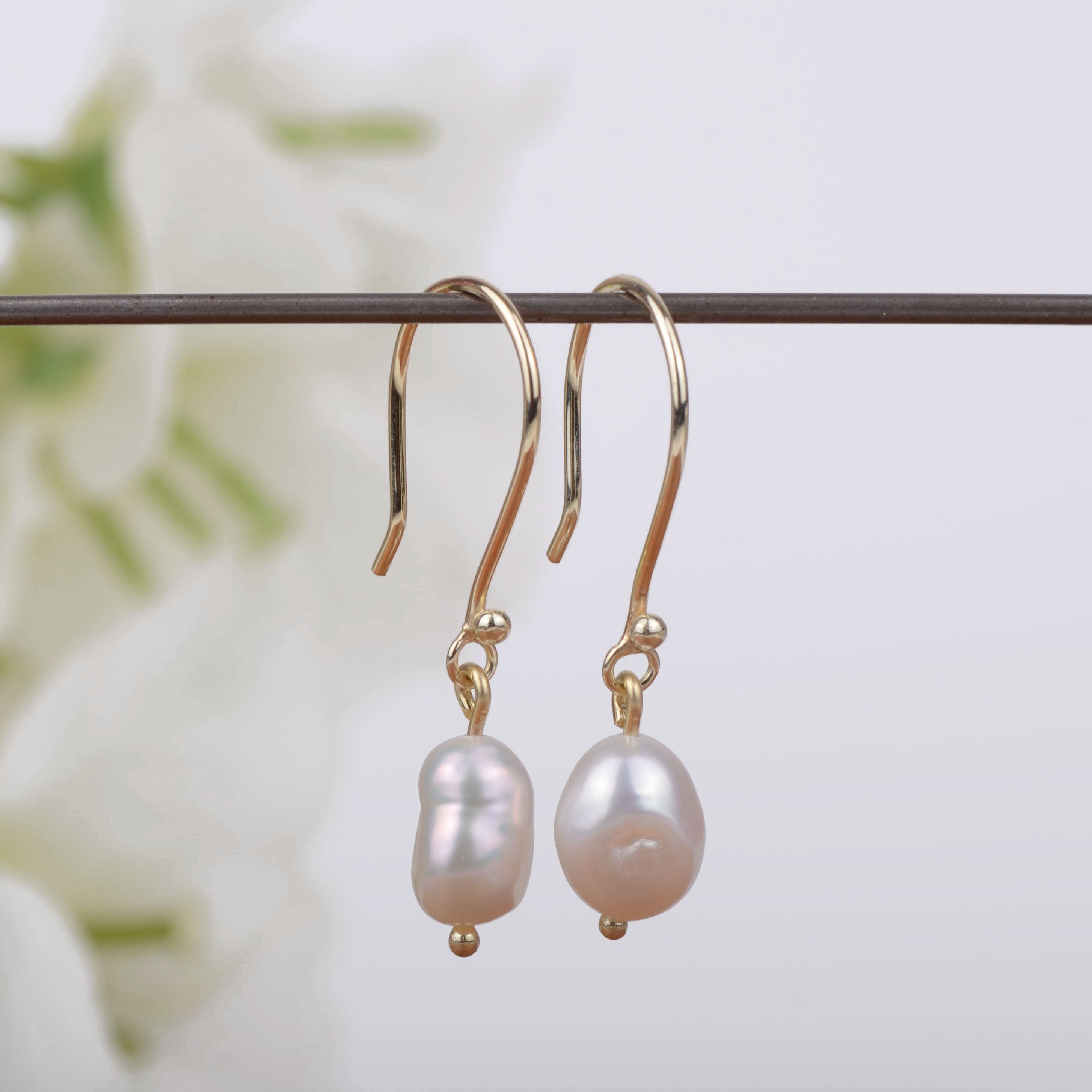 Oorbellen 14k sea