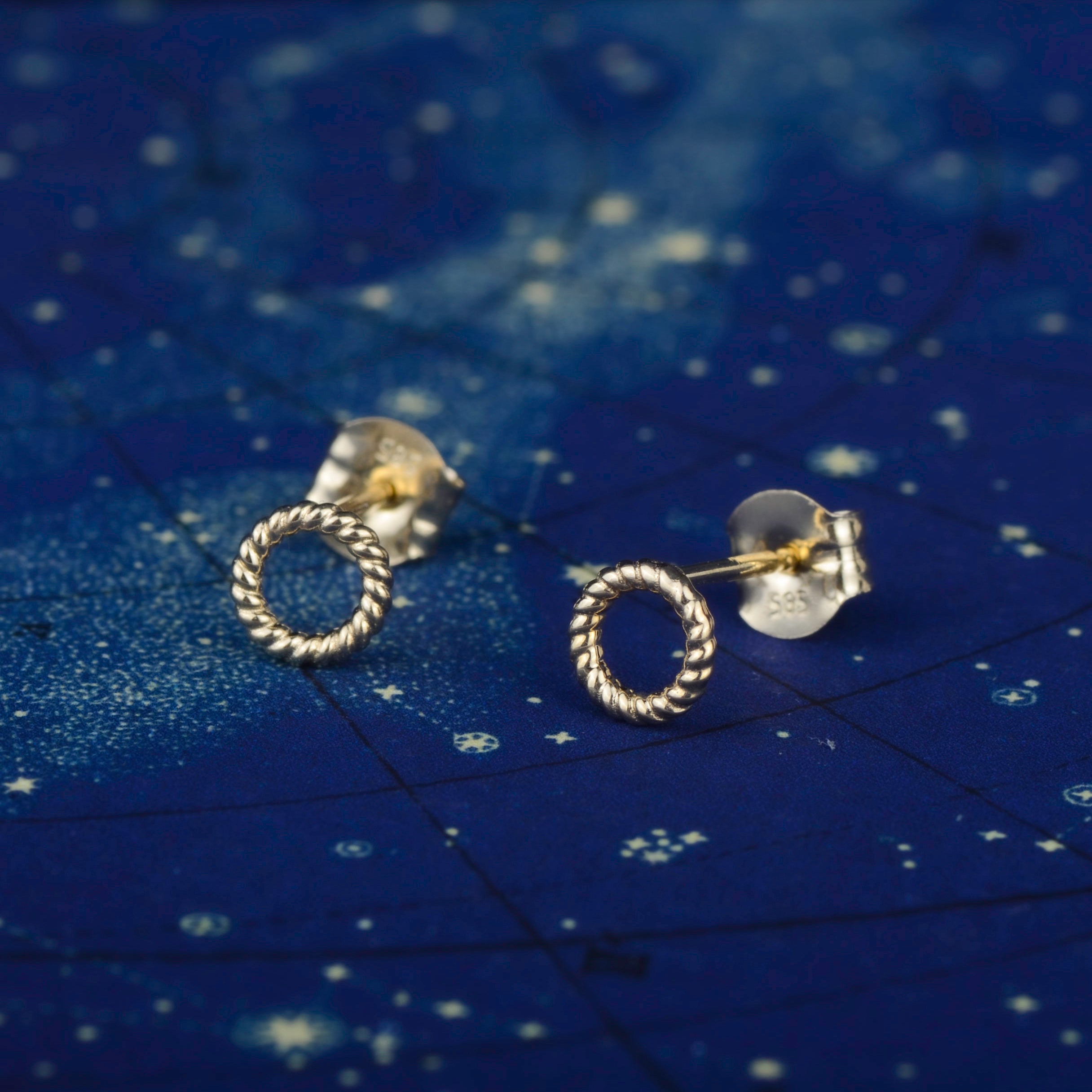 Oorbellen 14k tinsel