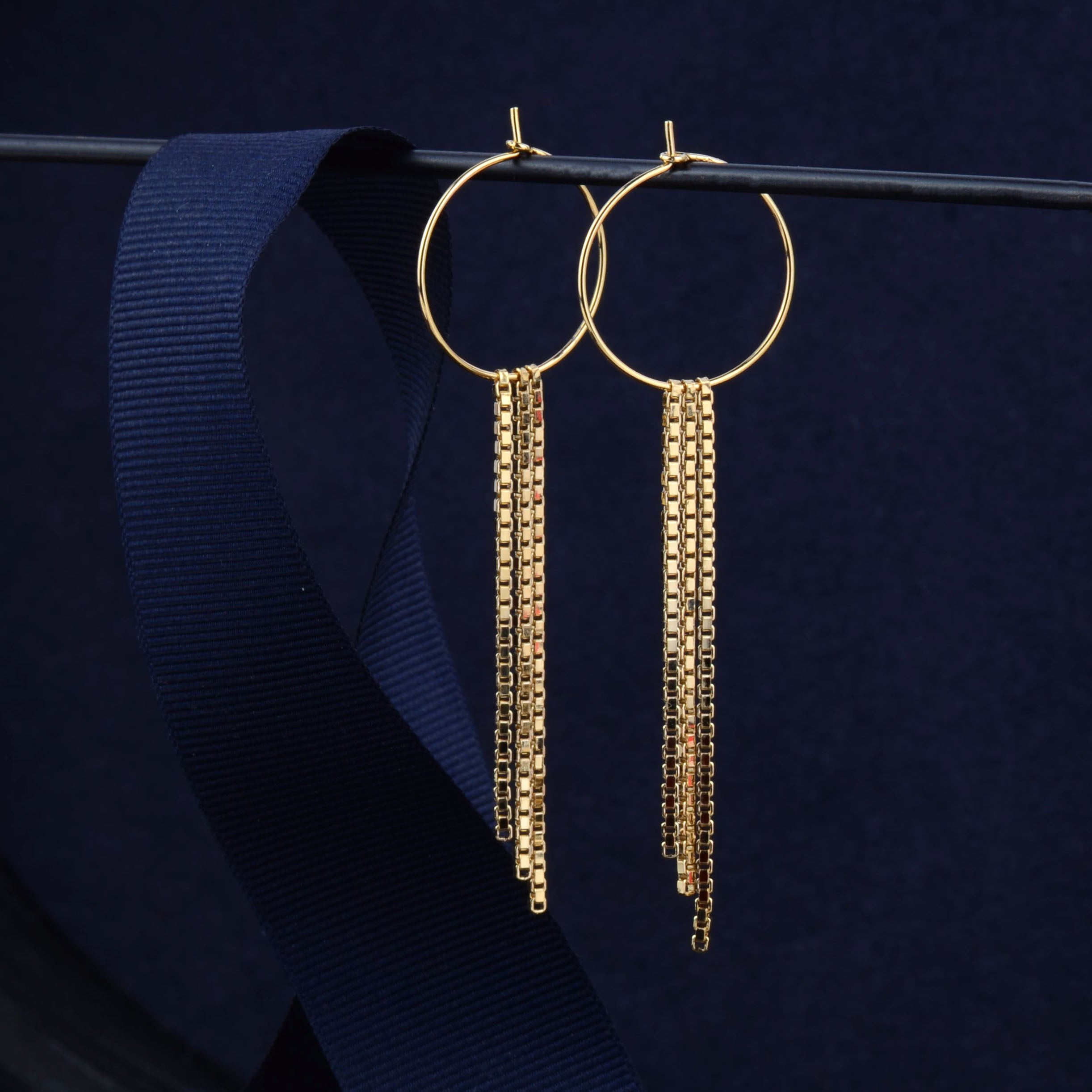 Earrings waterfall