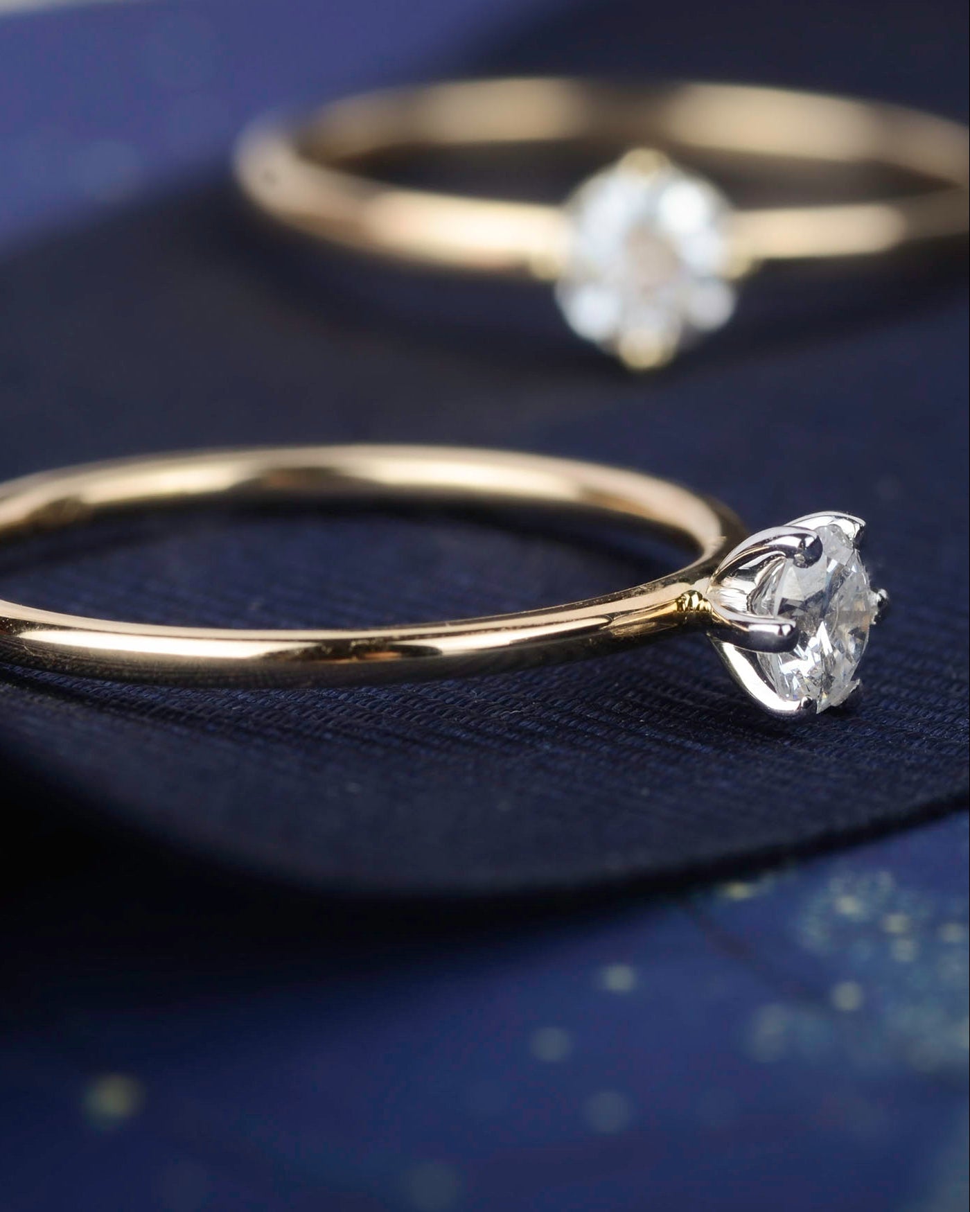 Ring 14k infinite brilliance witgoud