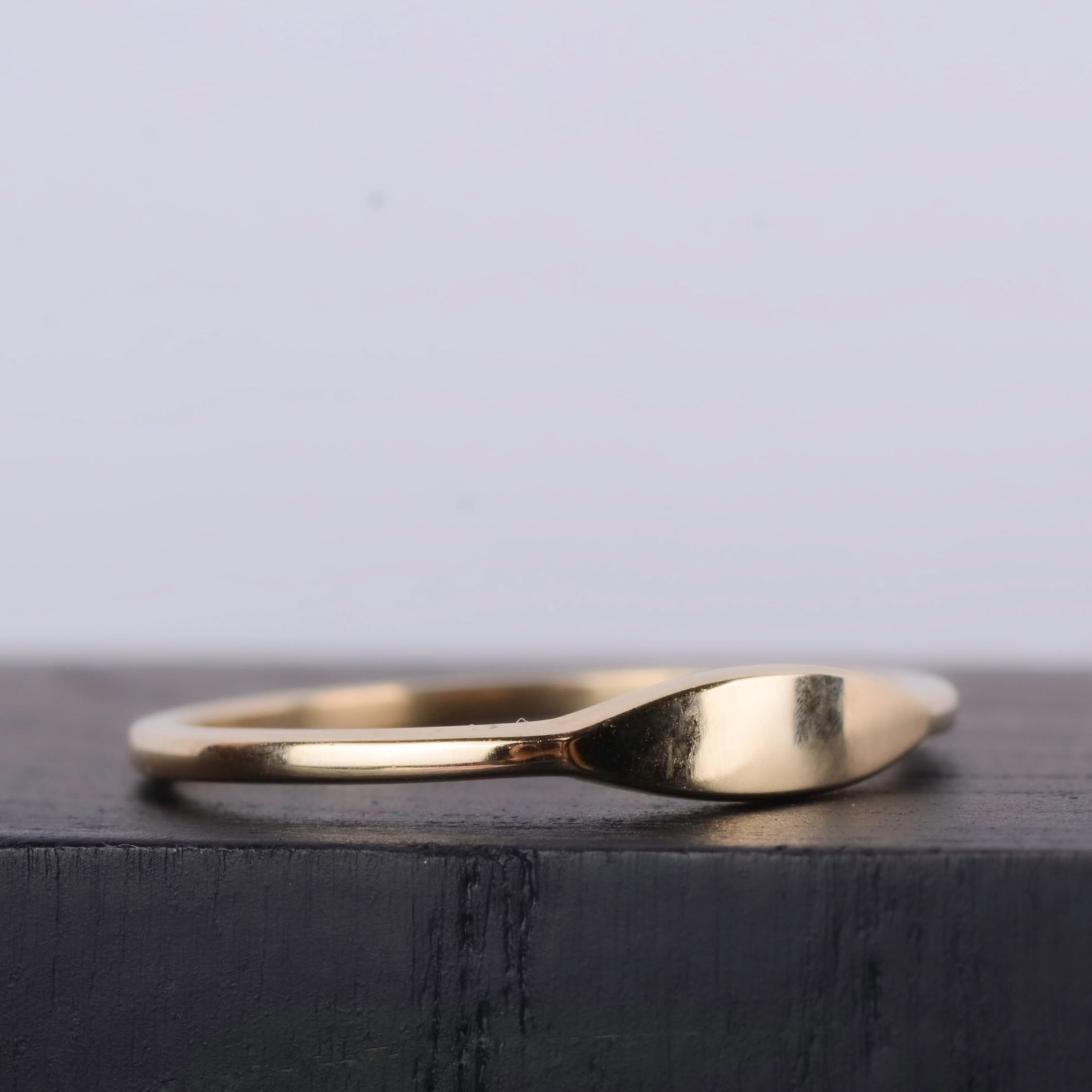 Ring 14k letter petite