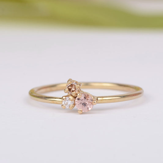 Ring 14k pastel sweetness