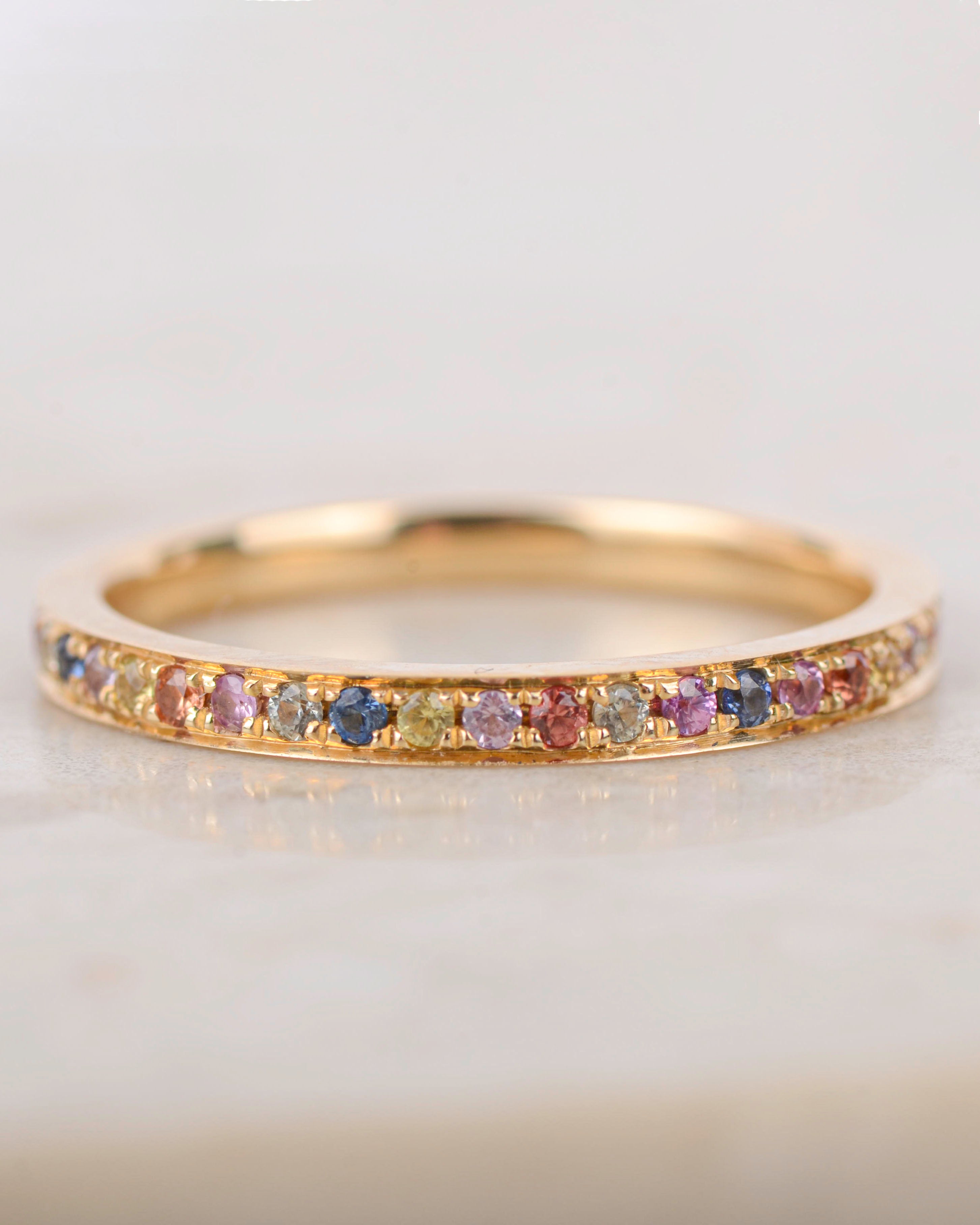 Ring 18k rainbow