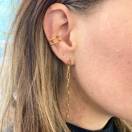 Cuff double hoop