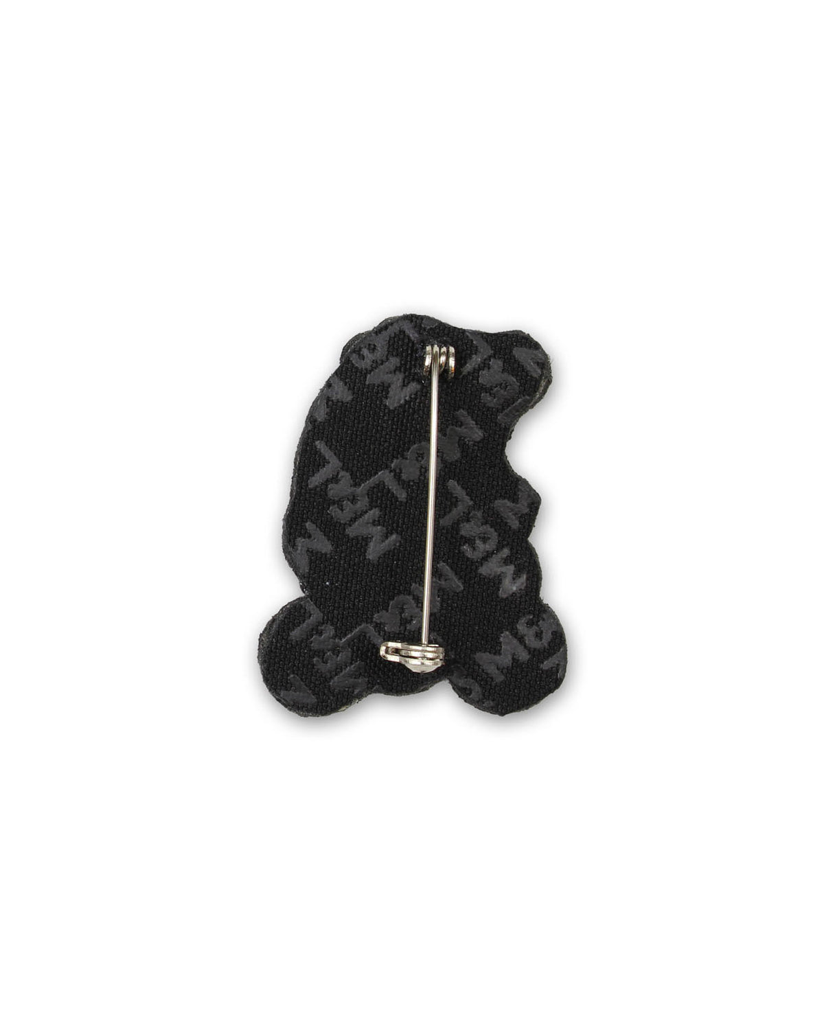 Broche fietsend varken