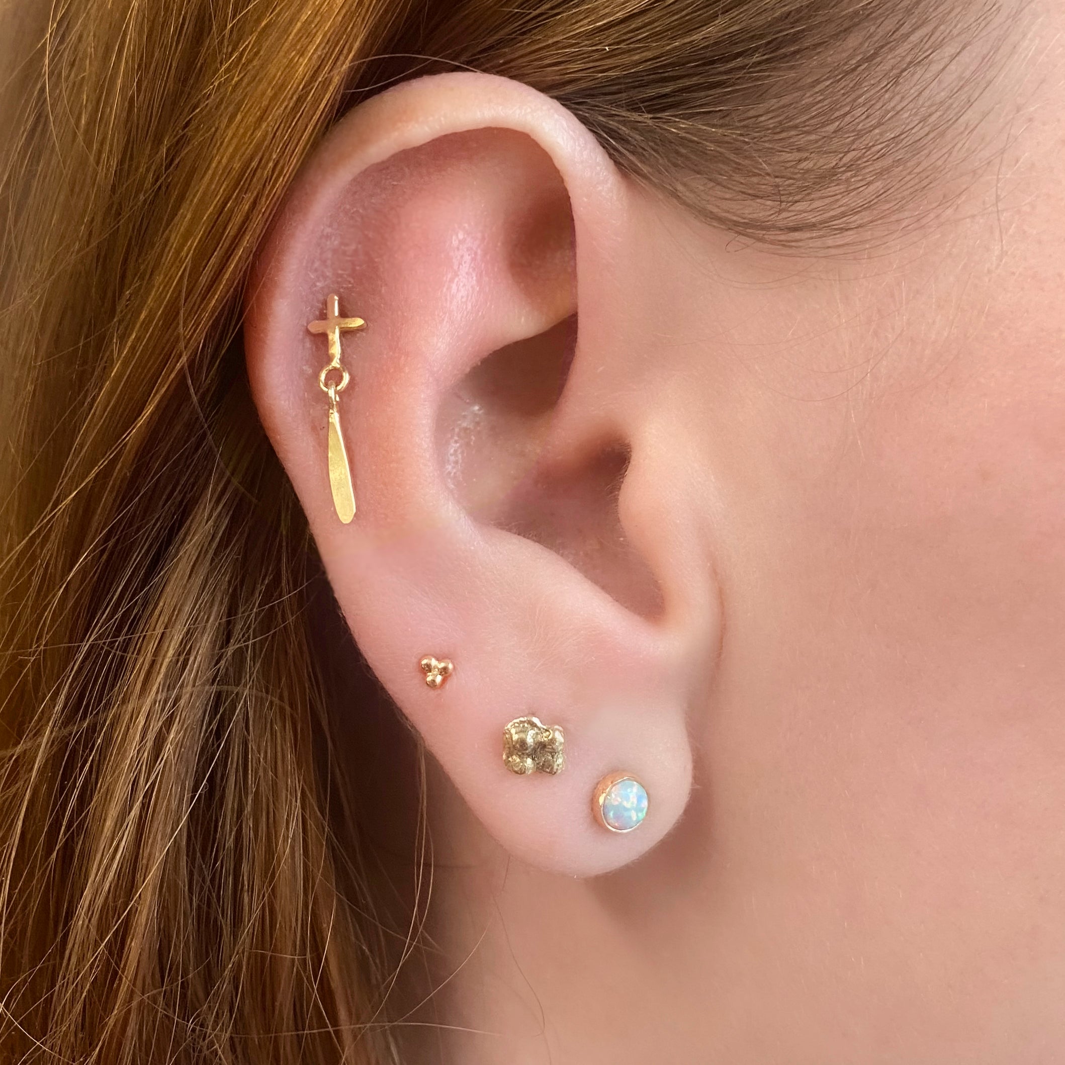 Oorbellen 14k wish upon a star