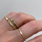 Ring 14k letter petite