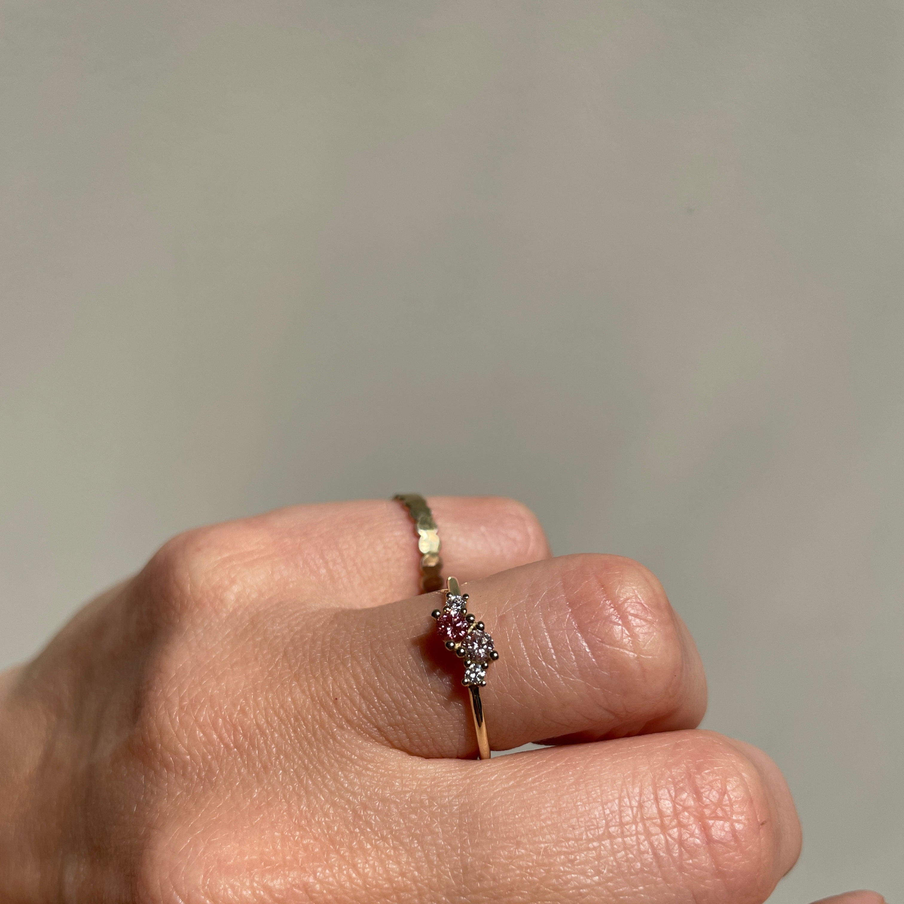 Ring 14k pink blush