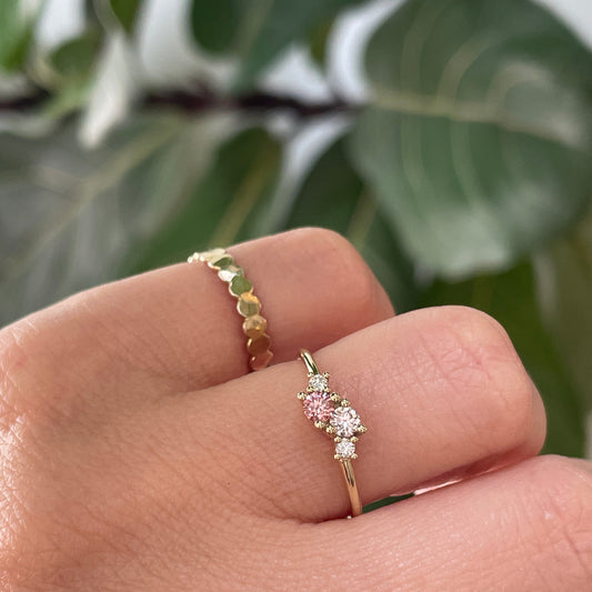Ring 14k pink blush
