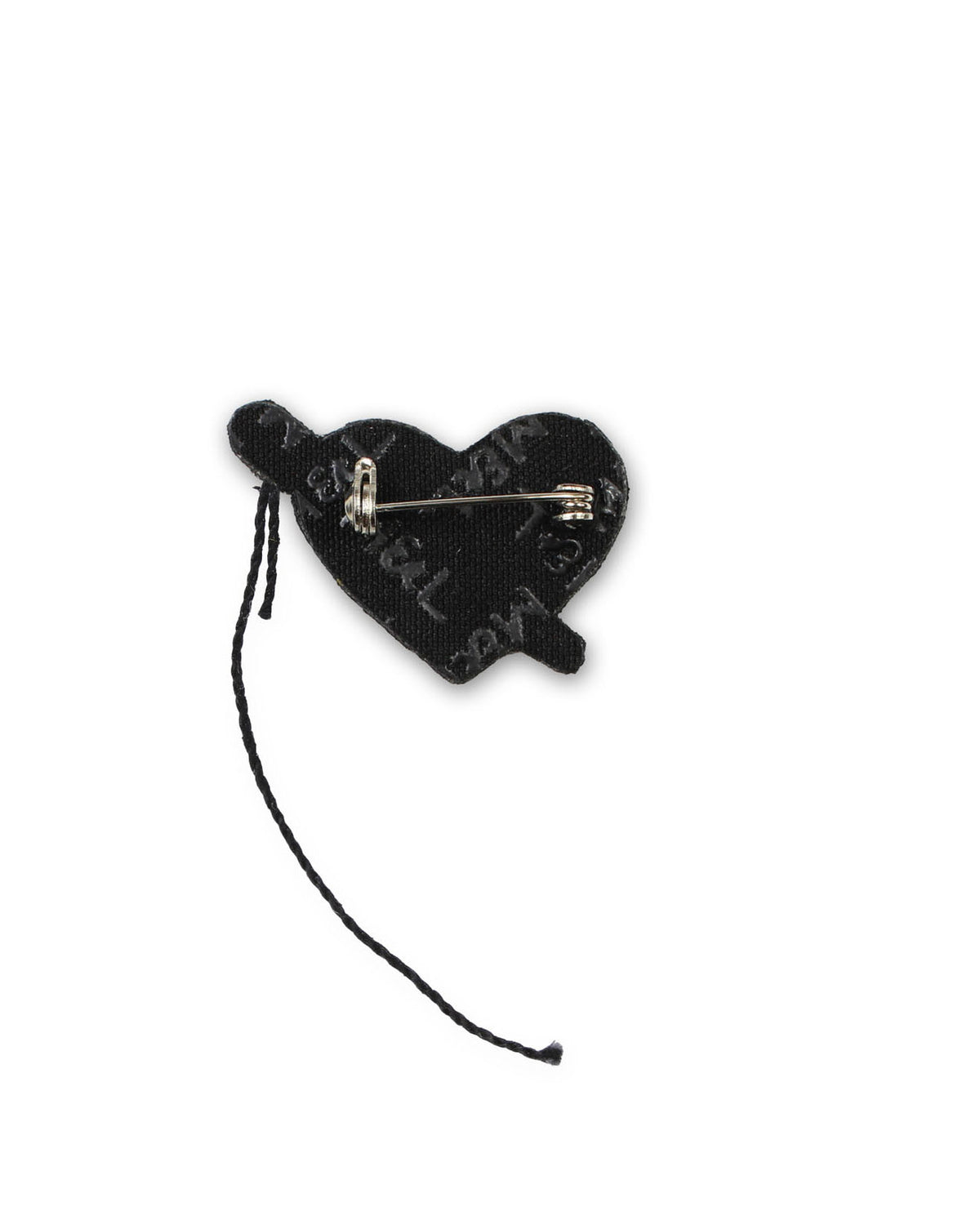 Broche naald en hart