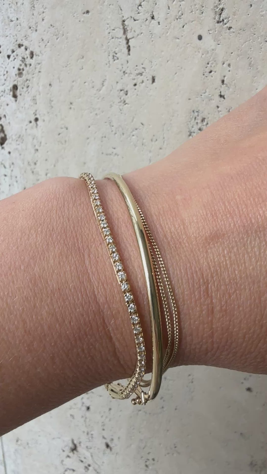 Video laden: Armband 14k game, set, match