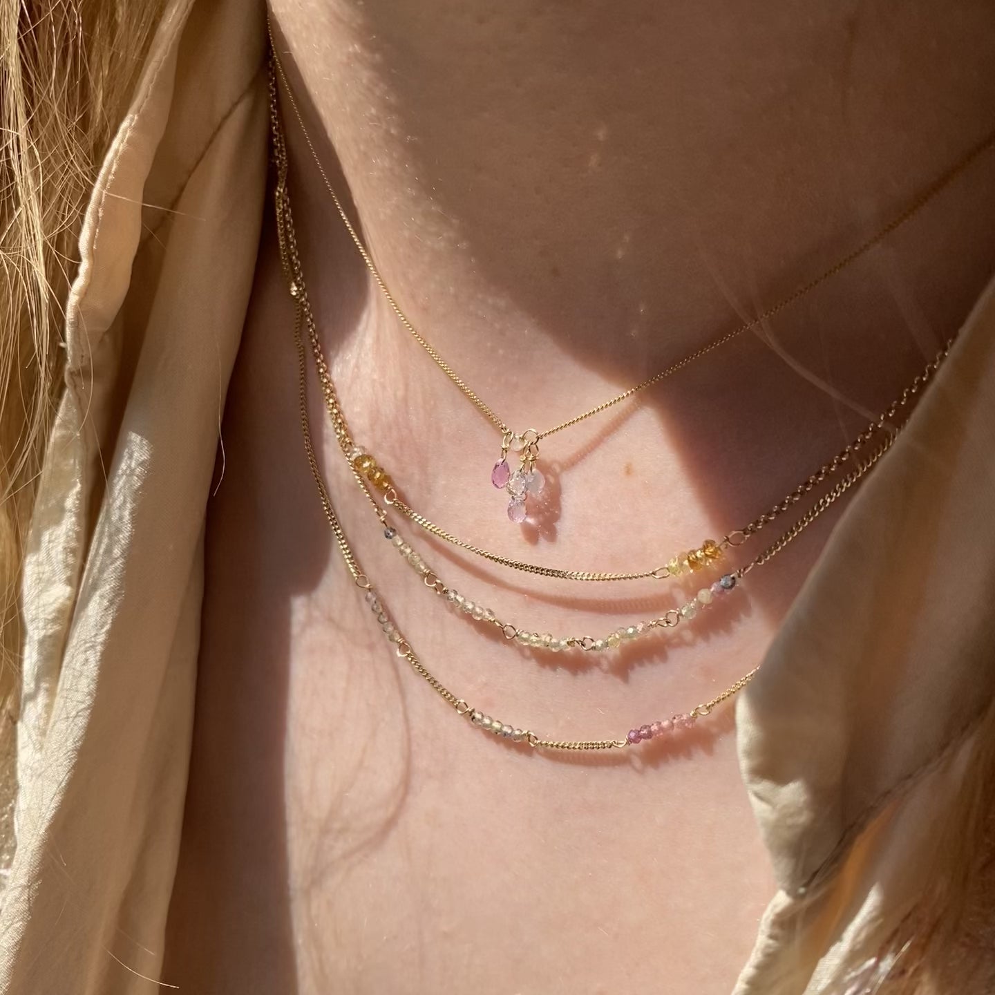 Video laden: ketting 14k golden hour