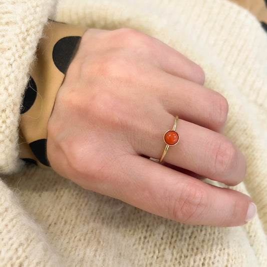 Ring 14k red passion