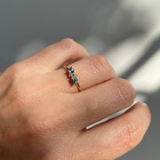 Ring 14k royal blue