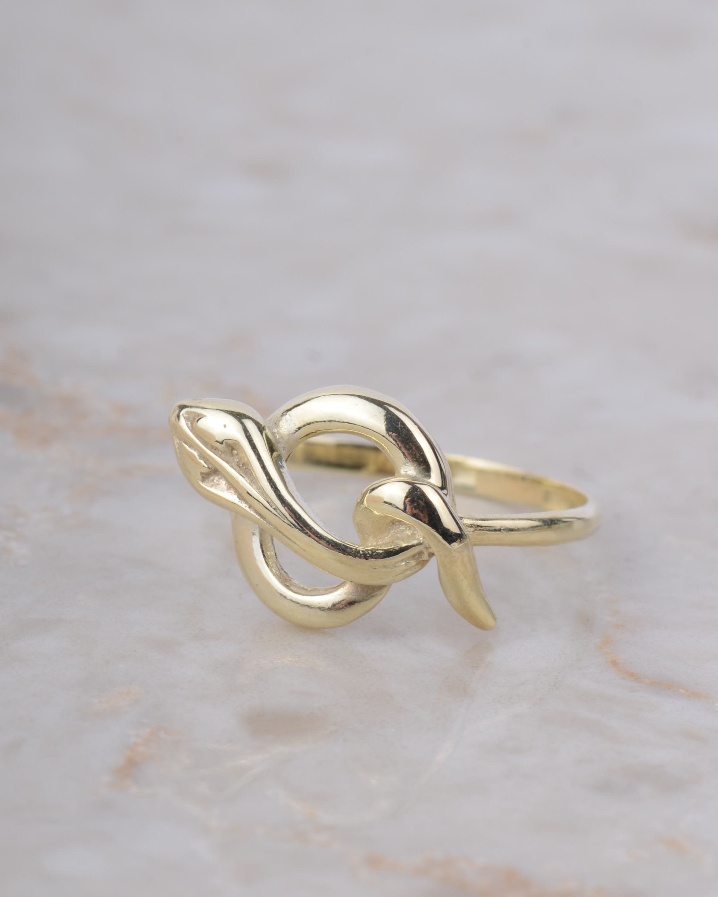Ring 14k serpent