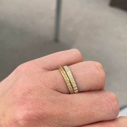 Ring 18k rainbow