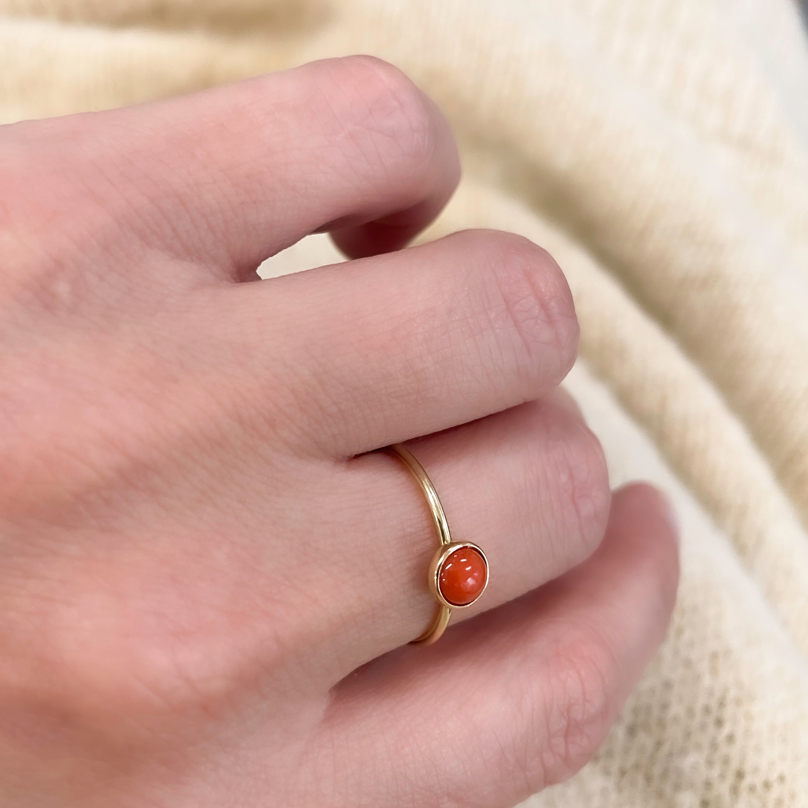 Ring 14k red passion