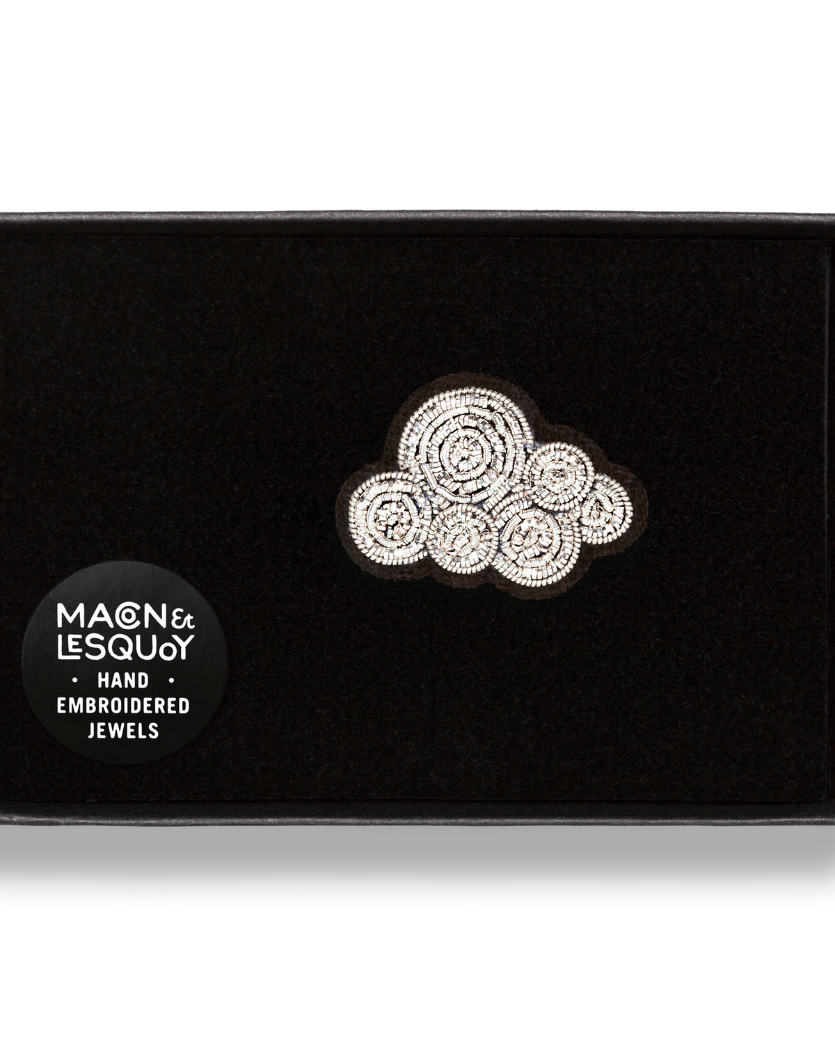 Broche wolk