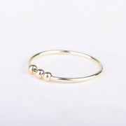 Ring 14k balls