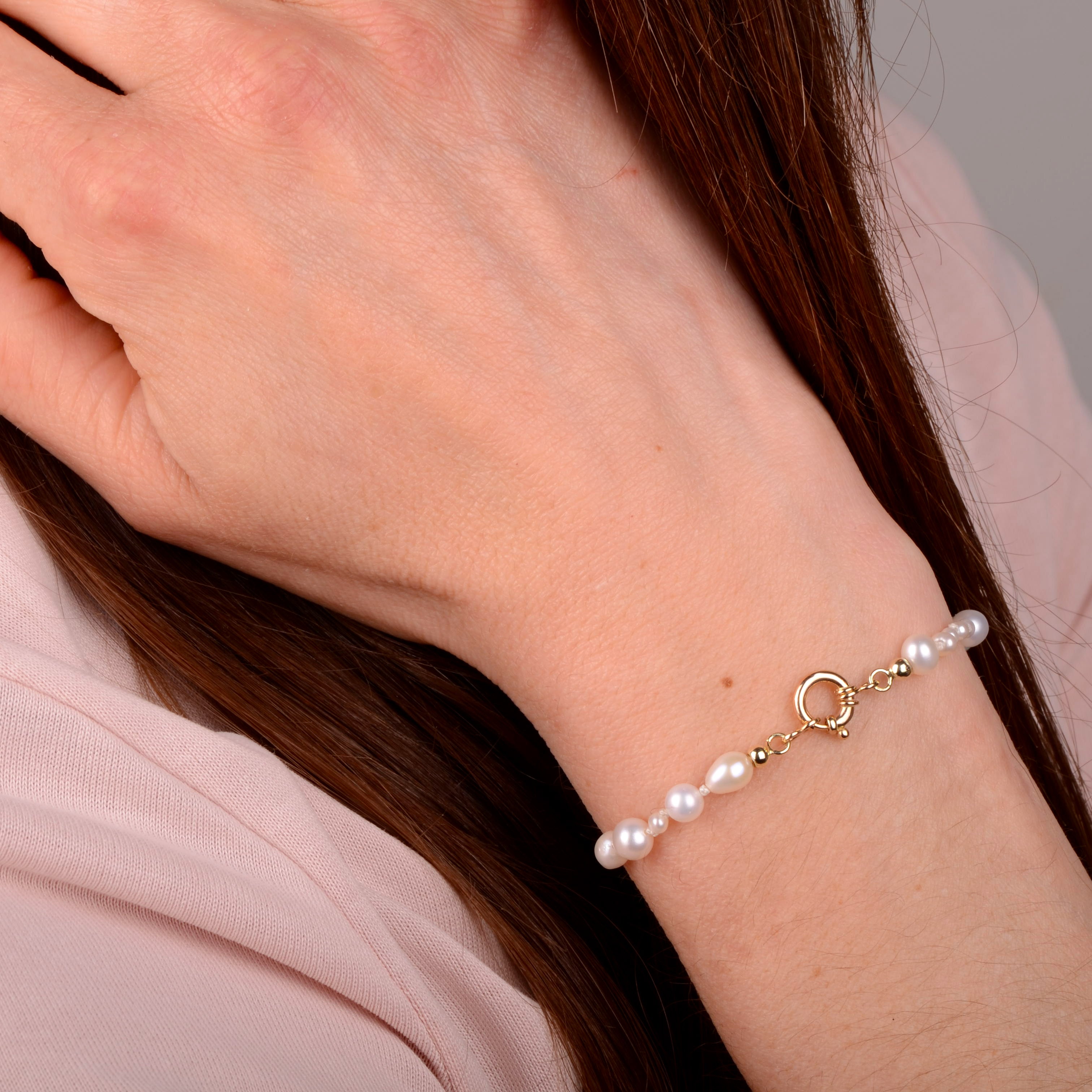 Bracelet 14k golden sea