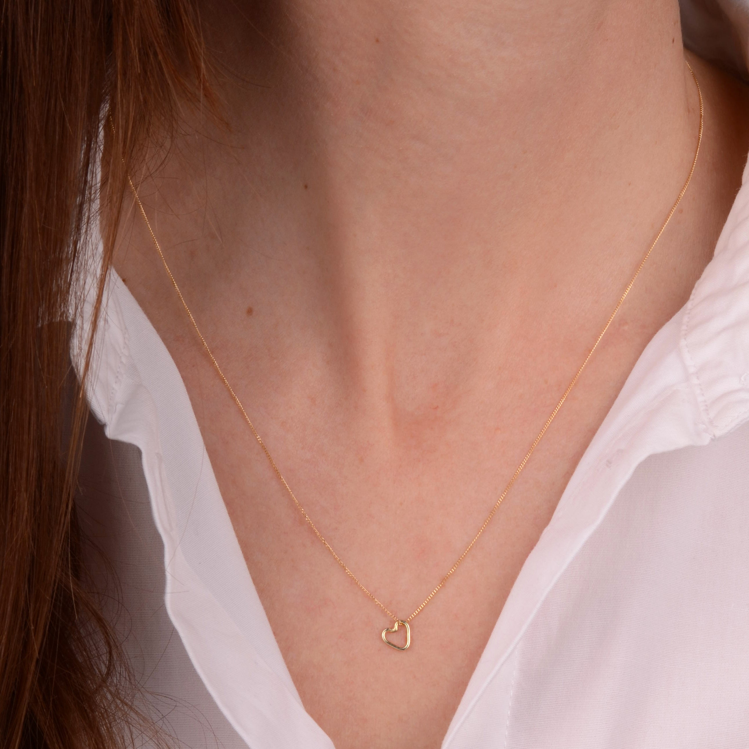 Hanger 14k heart
