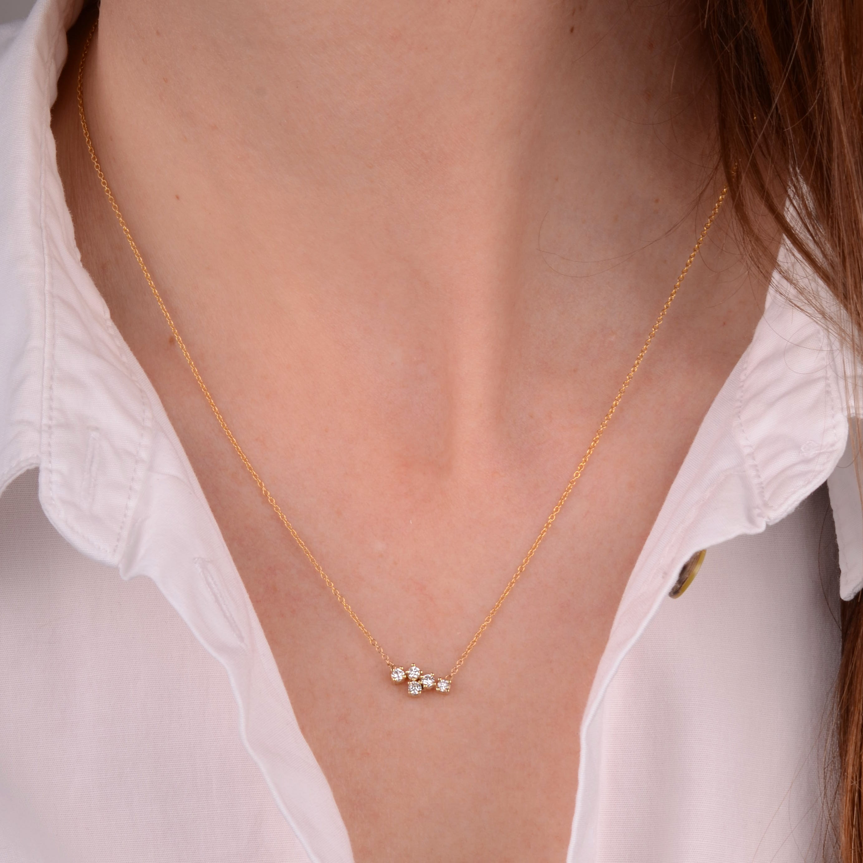 Ketting 14k starlight