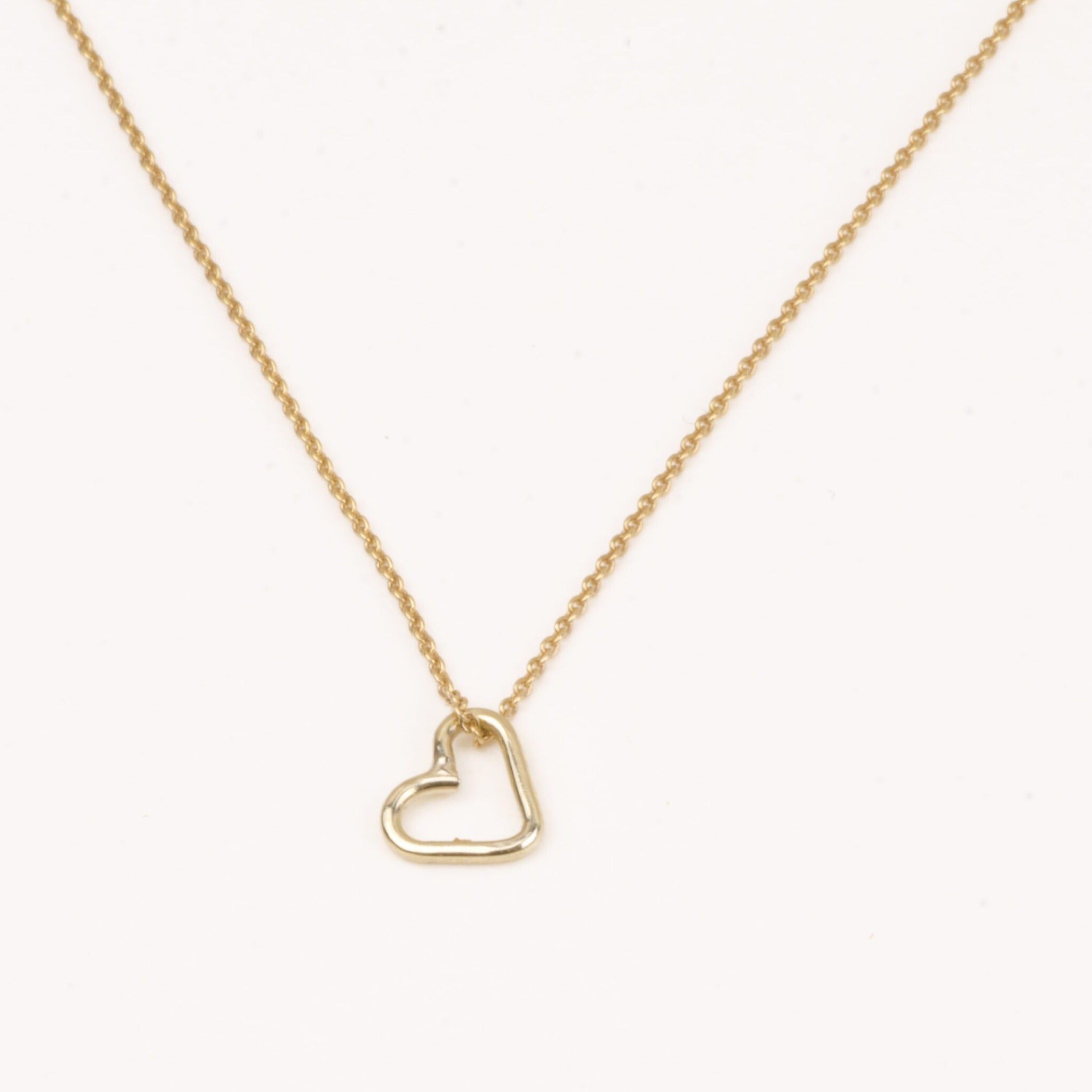 Hanger 14k heart