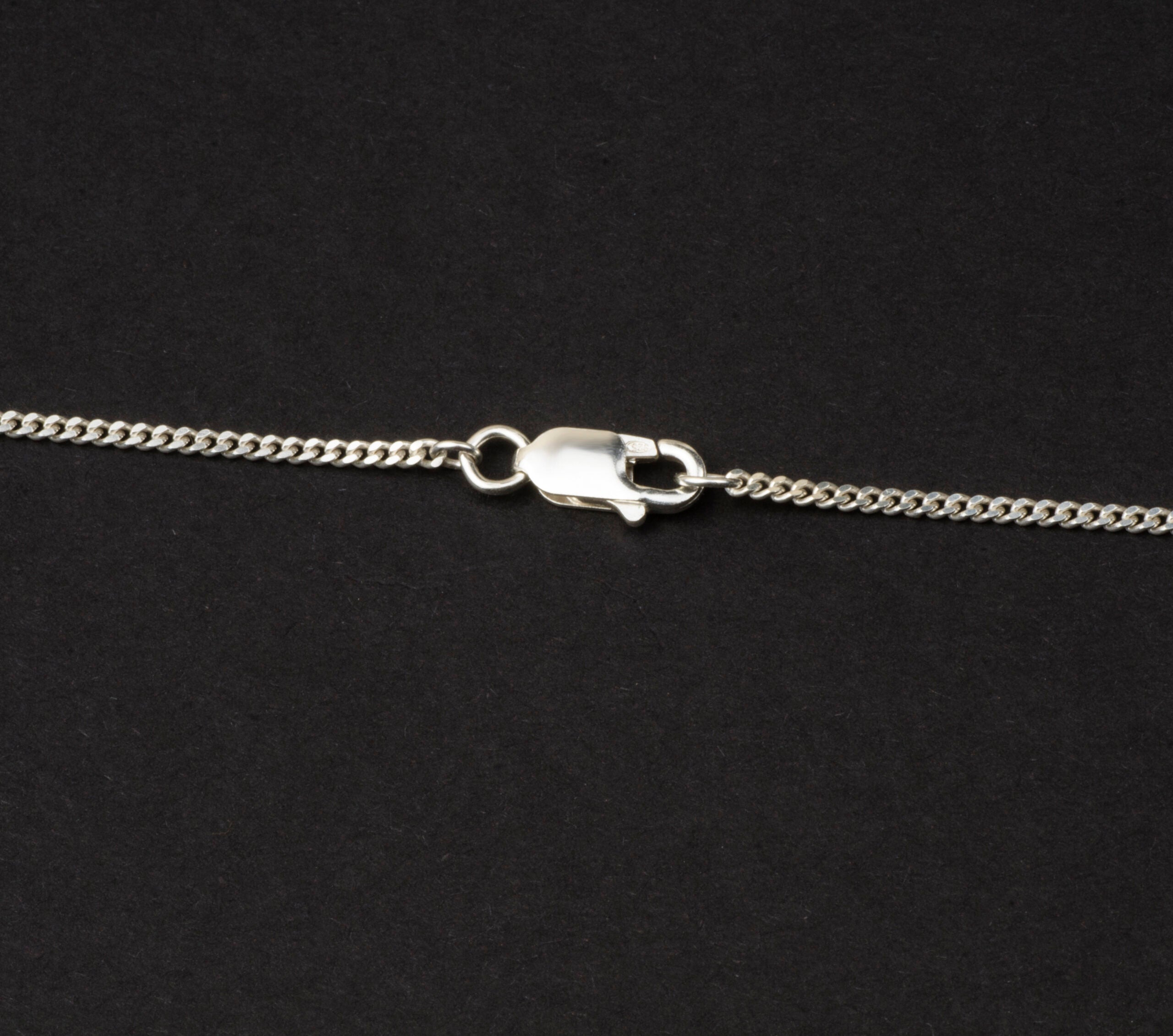 Necklace square stone