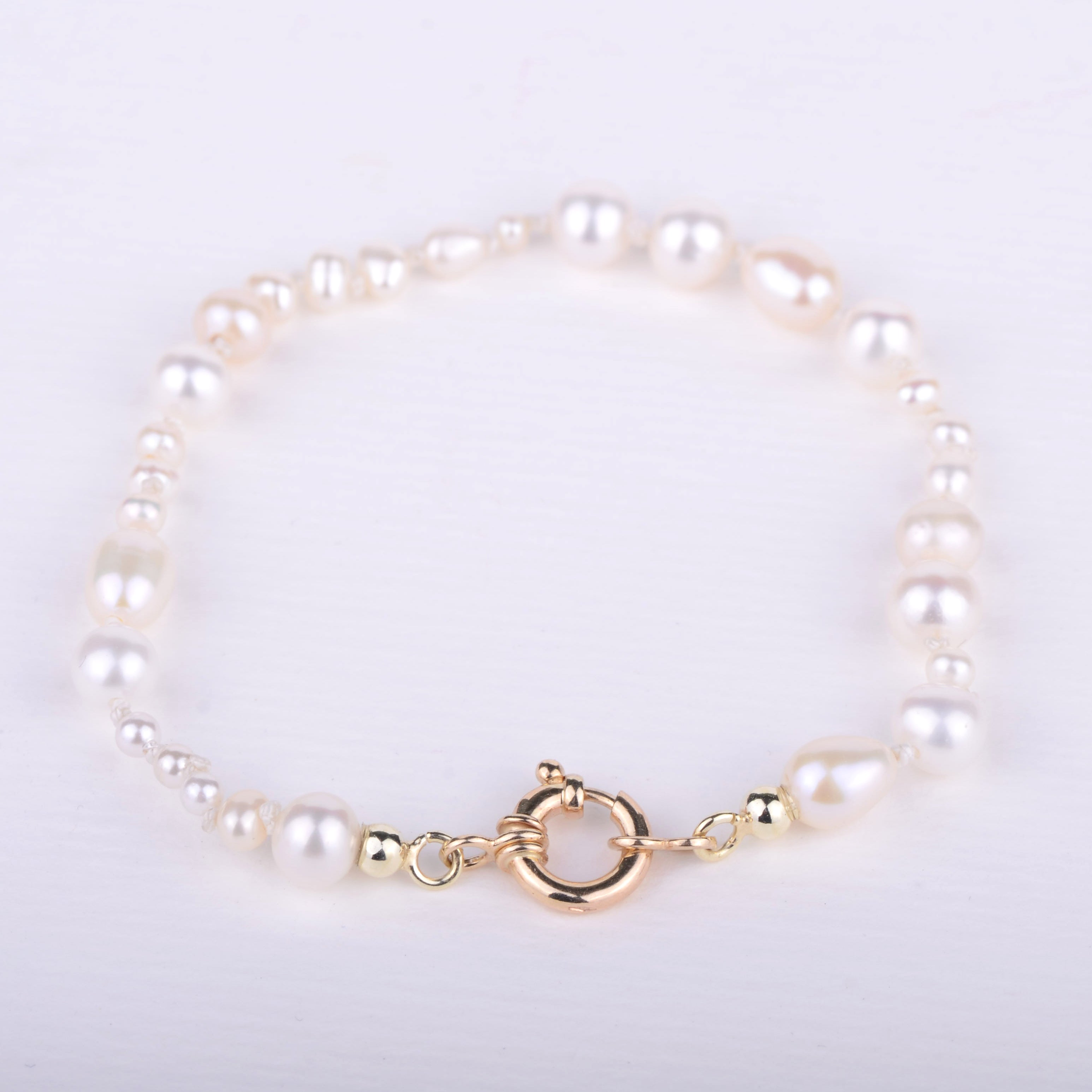 Bracelet 14k golden sea