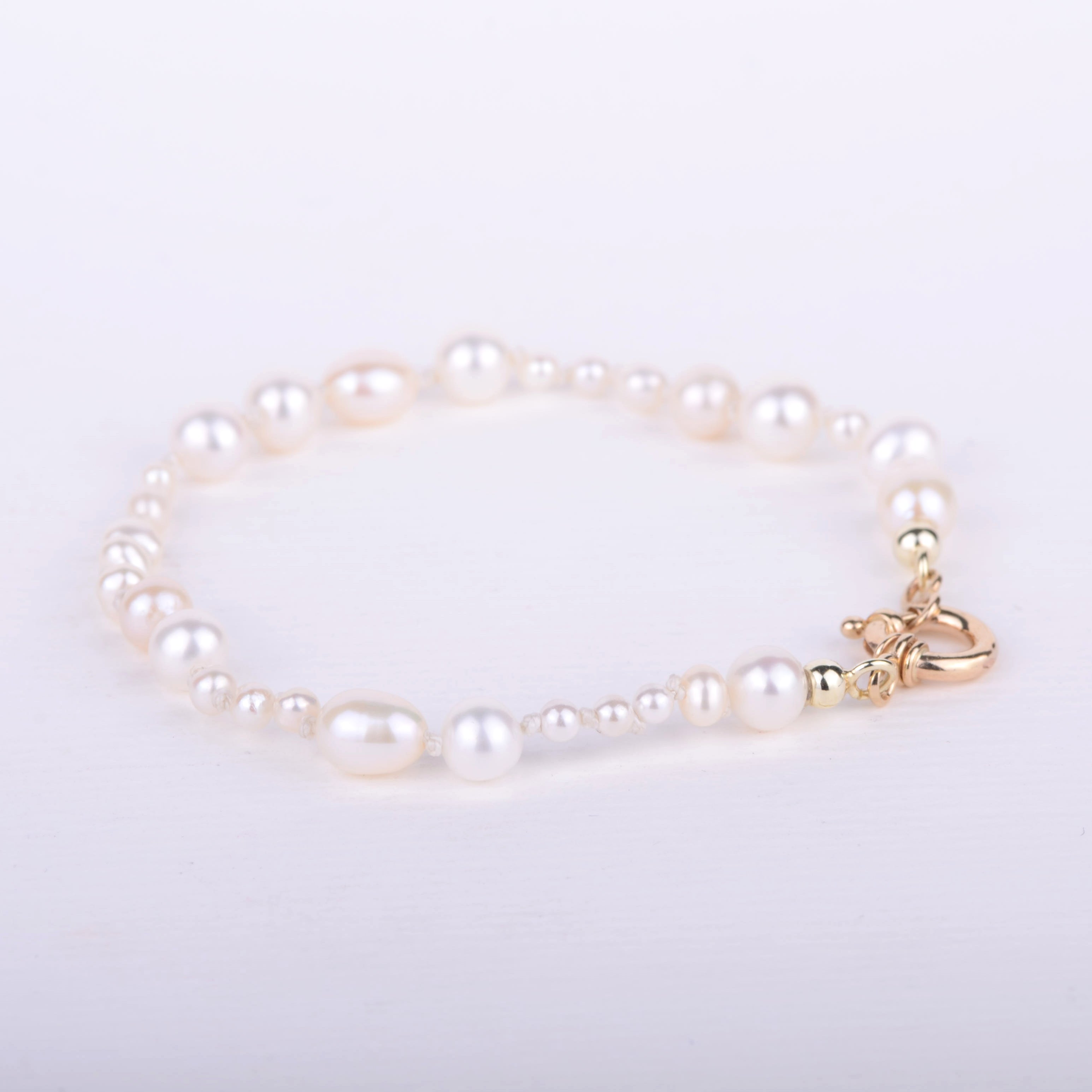 Bracelet 14k golden sea