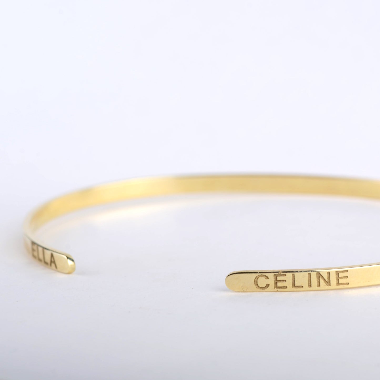 Bracelet 14k classic stripe