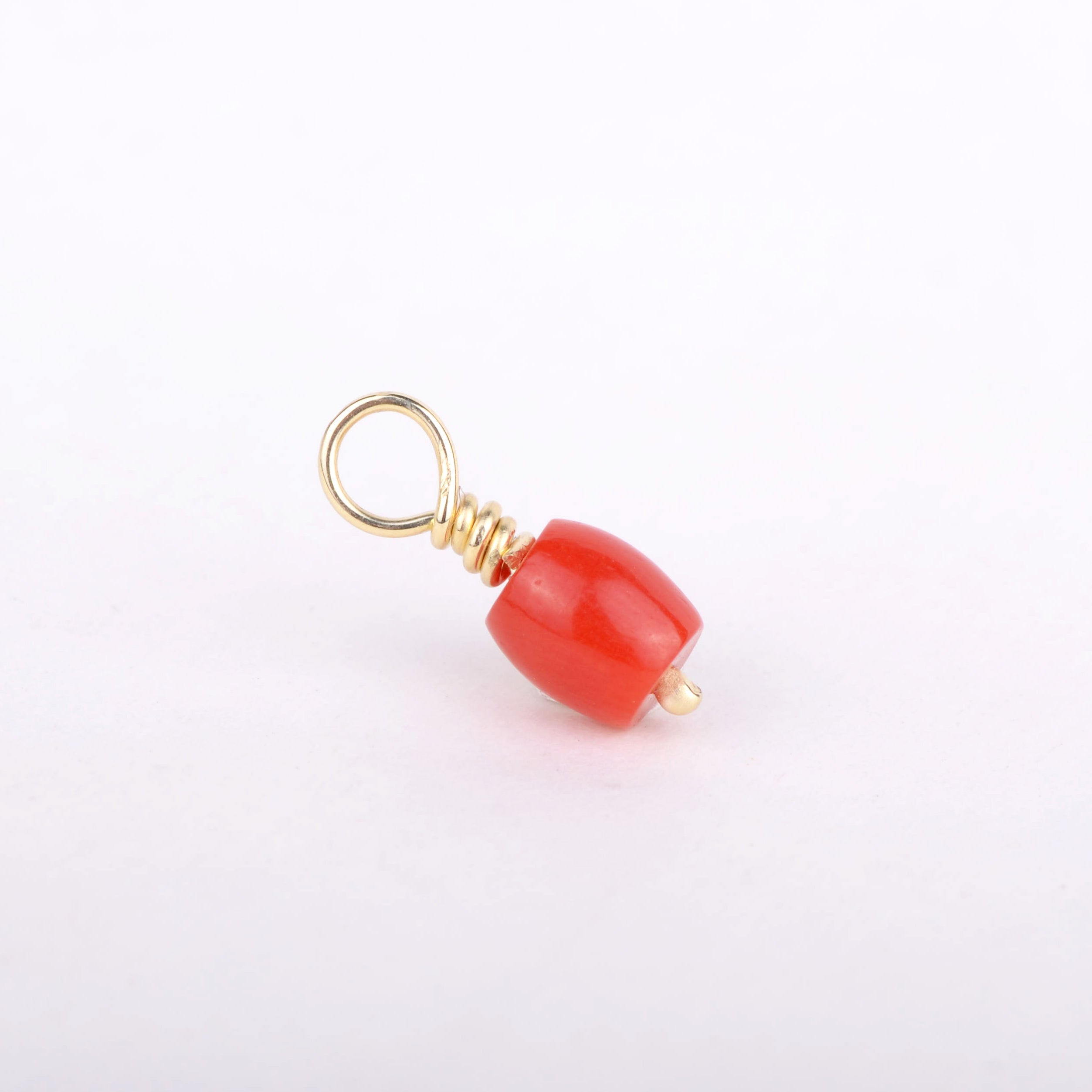 Pendant 14k red passion