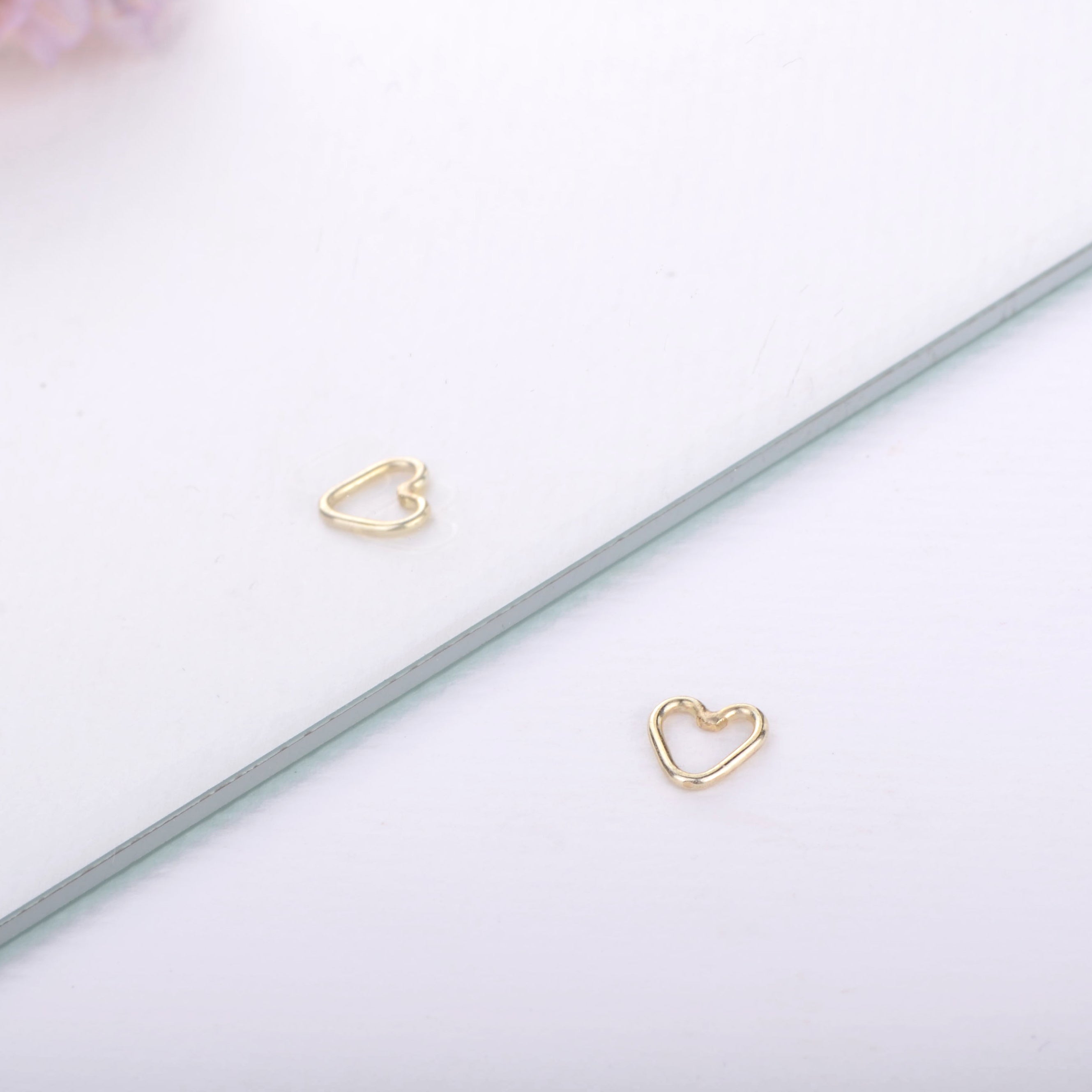 Hanger 14k heart