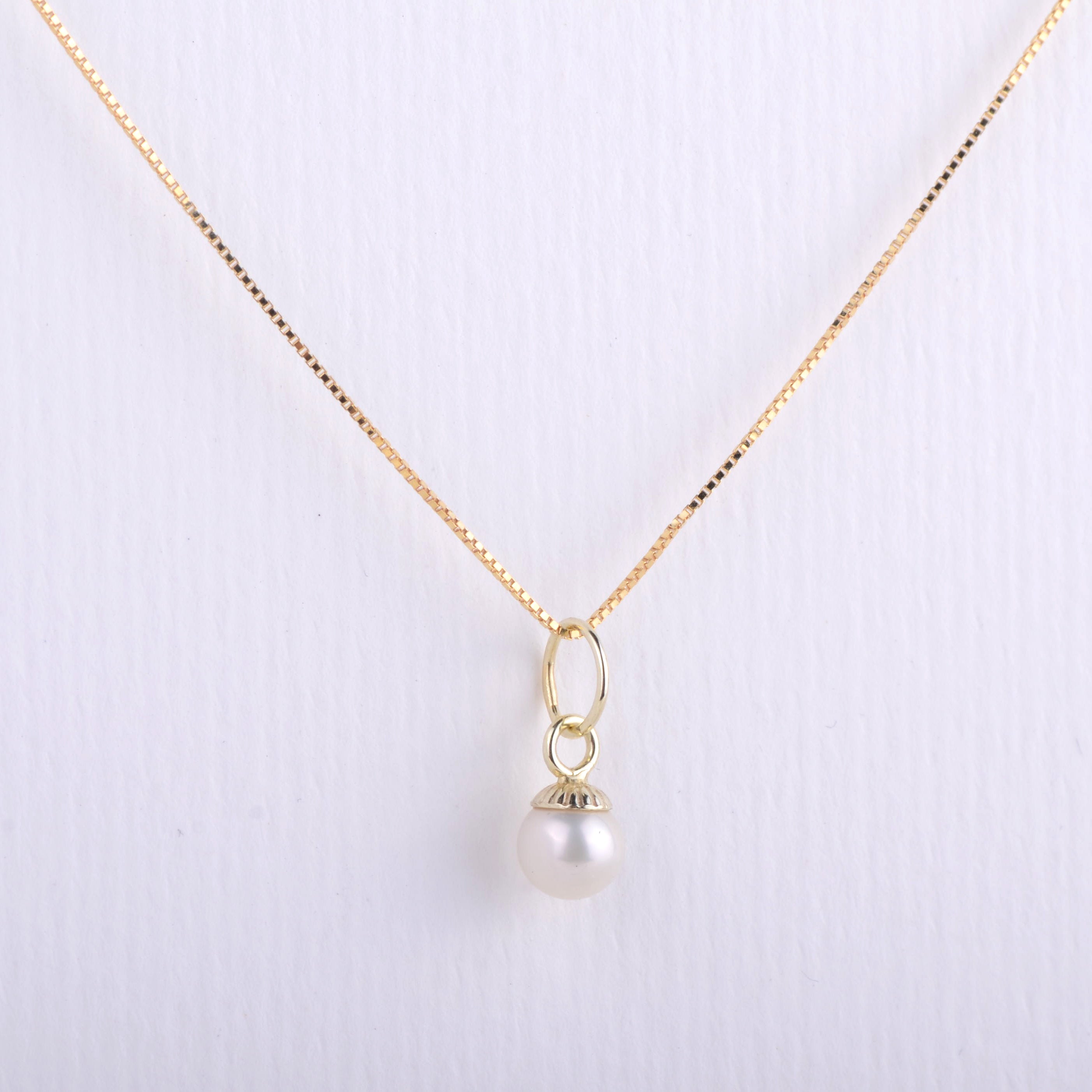 Hanger 14k pearl