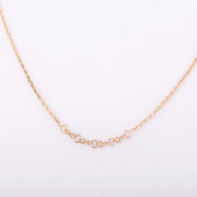 Necklace 14k amor