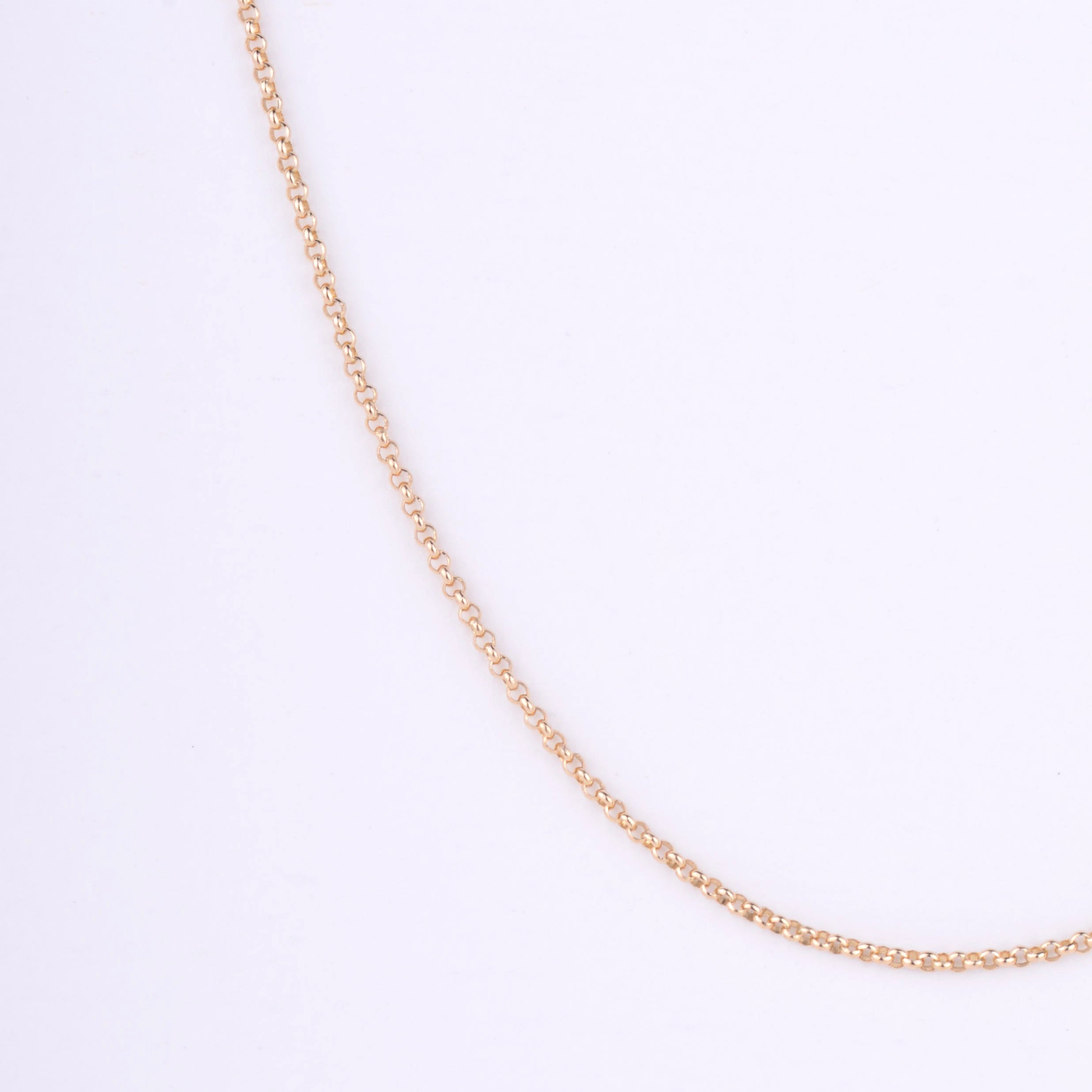 Necklace 14k jasseron