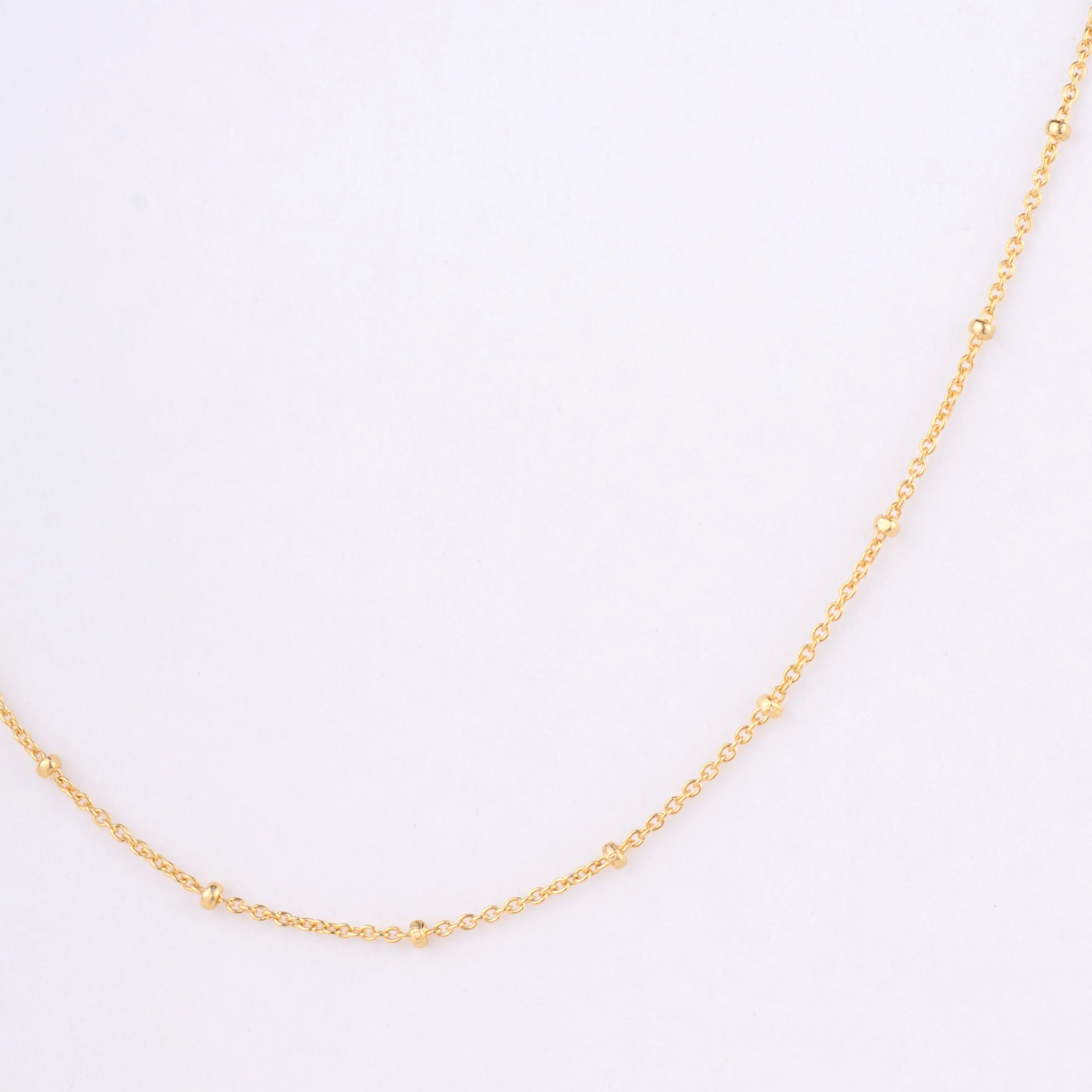 Ketting 14k bamboe