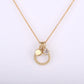 Necklace 14k pendants