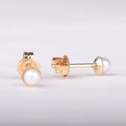 Earrings 14k pearl